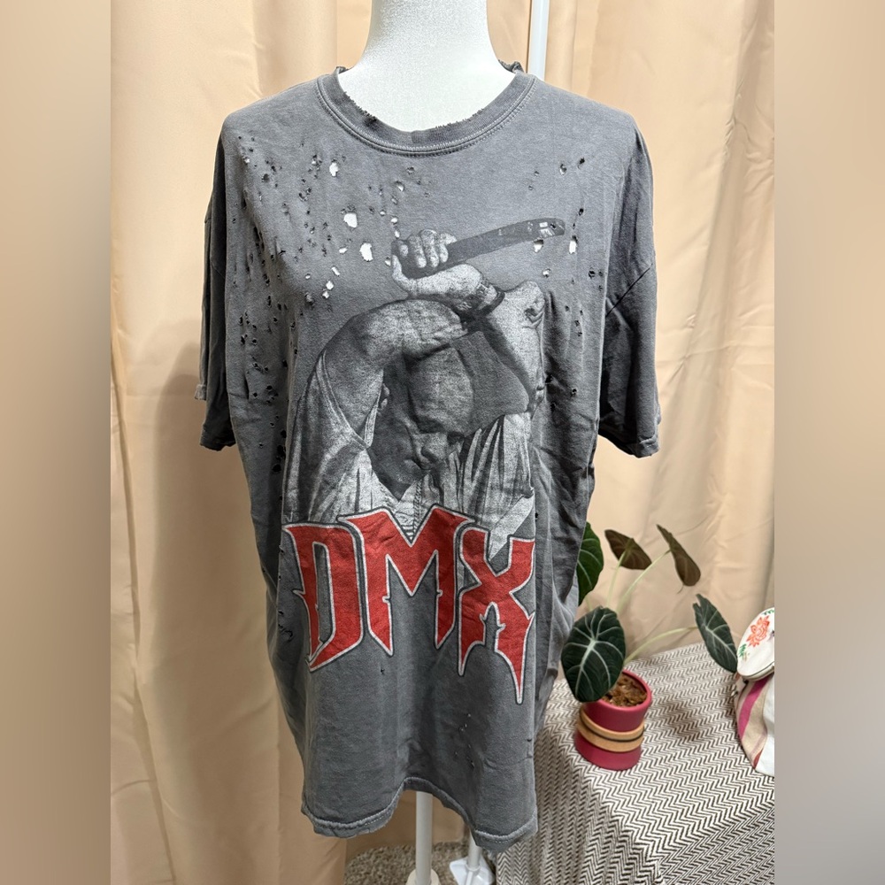 DMX Distressed Graphic Tee - Unisex Large - NWOT
